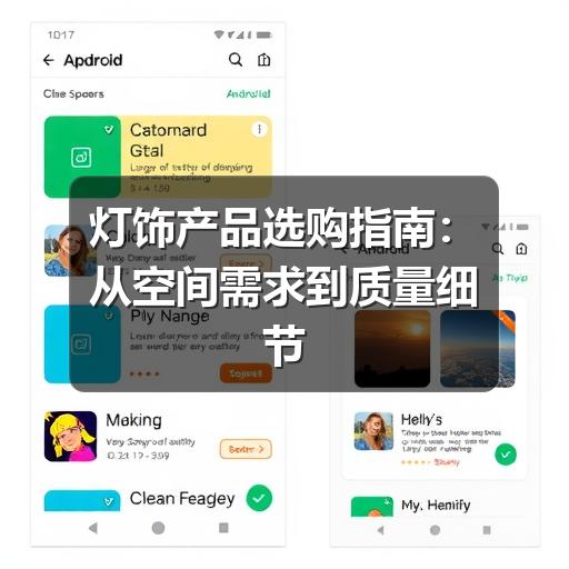 灯饰产品选购指南：从空间需求到质量细节这样判断