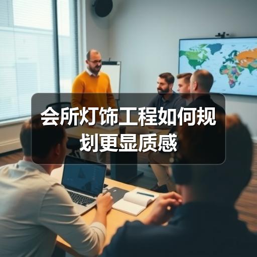 会所灯饰工程如何规划更显质感