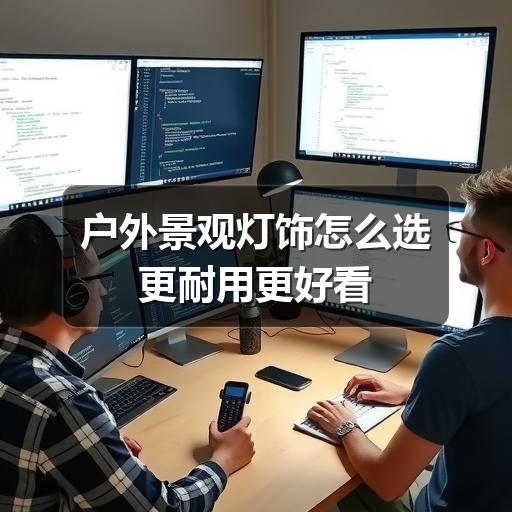 户外景观灯饰怎么选更耐用更好看
