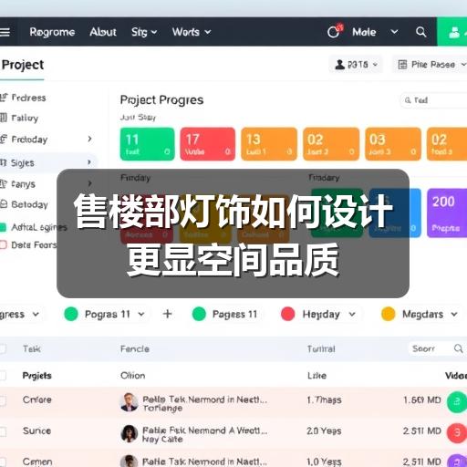 售楼部灯饰如何设计更显空间品质