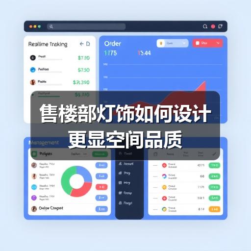 售楼部灯饰如何设计更显空间品质