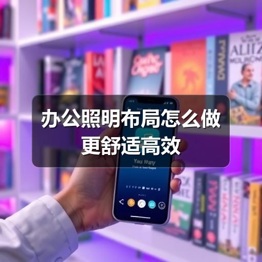 办公照明布局怎么做更舒适高效