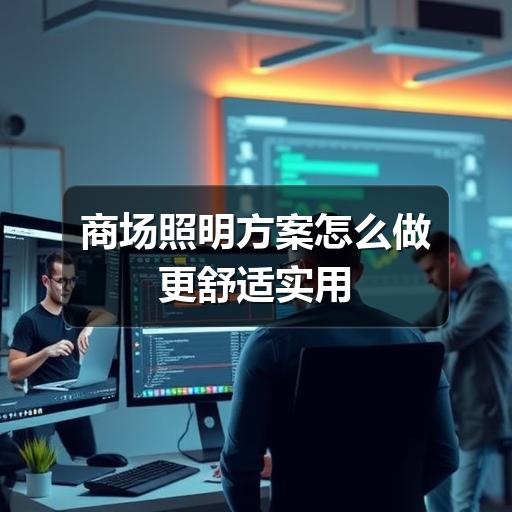 商场照明方案怎么做更舒适实用