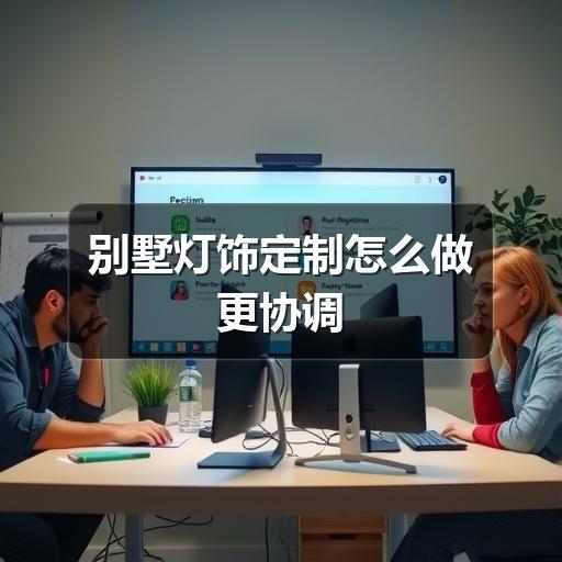 别墅灯饰定制怎么做更协调