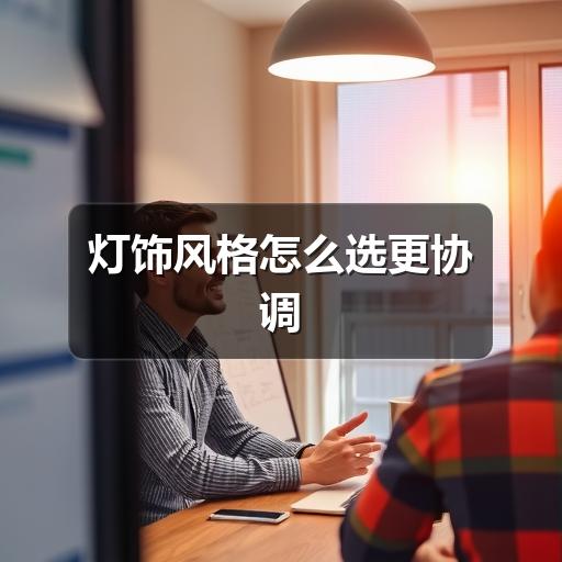 灯饰风格怎么选更协调