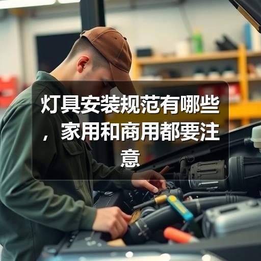 灯具安装规范有哪些，家用和商用都要注意什么