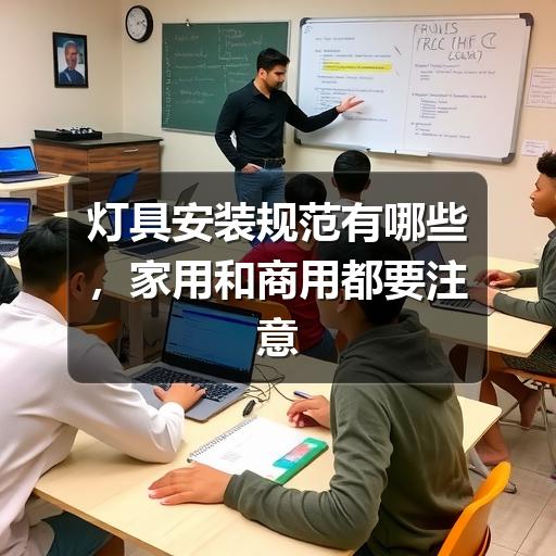 灯具安装规范有哪些，家用和商用都要注意什么