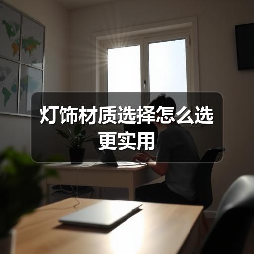灯饰材质选择怎么选更实用