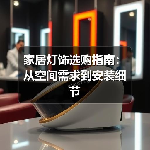 家居灯饰选购指南：从空间需求到安装细节的实用建议