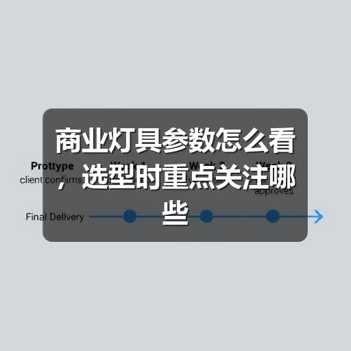 商业灯具参数怎么看，选型时重点关注哪些指标
