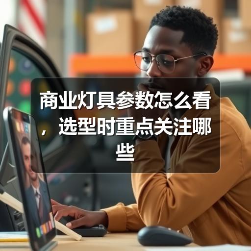 商业灯具参数怎么看，选型时重点关注哪些指标